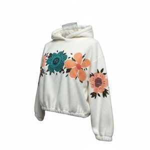 Easel Teddy fleece Sherpa pullover. Size Large